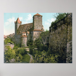 Schloss Nürnberg Poster