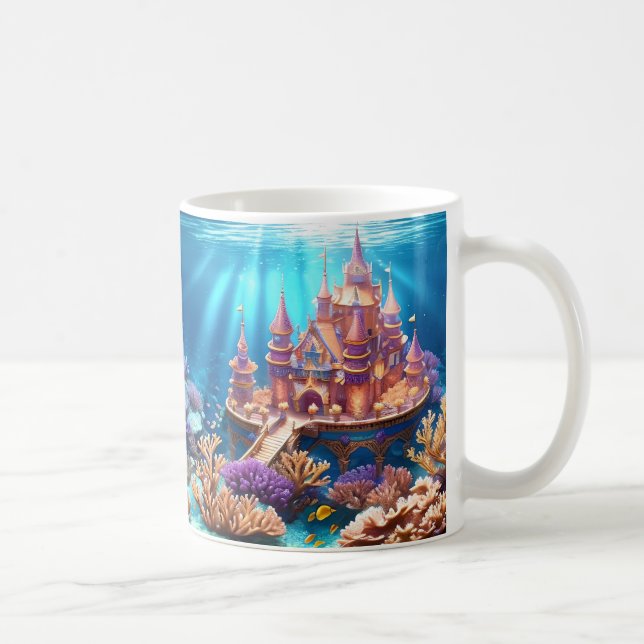 Schloss of the Underwater Kaffeetasse (Rechts)