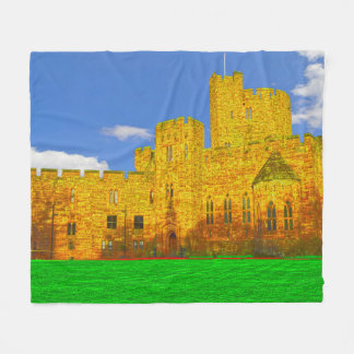 Schloss Peckforton in Tarporley, Cheshire Fleecedecke
