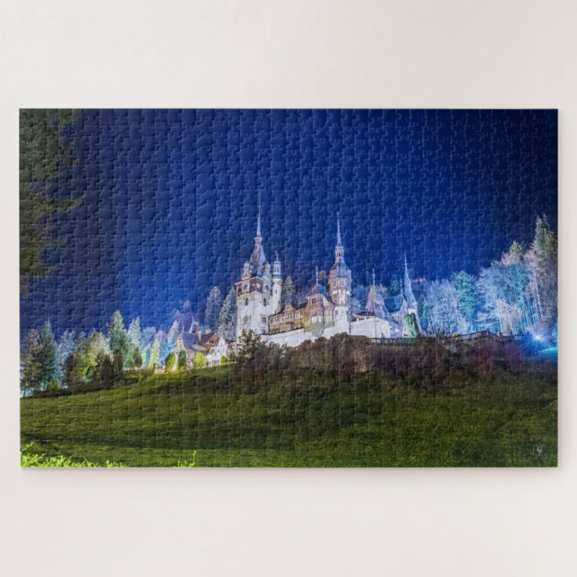 Schloss Peles, Rumänien Puzzle (Horizontal)