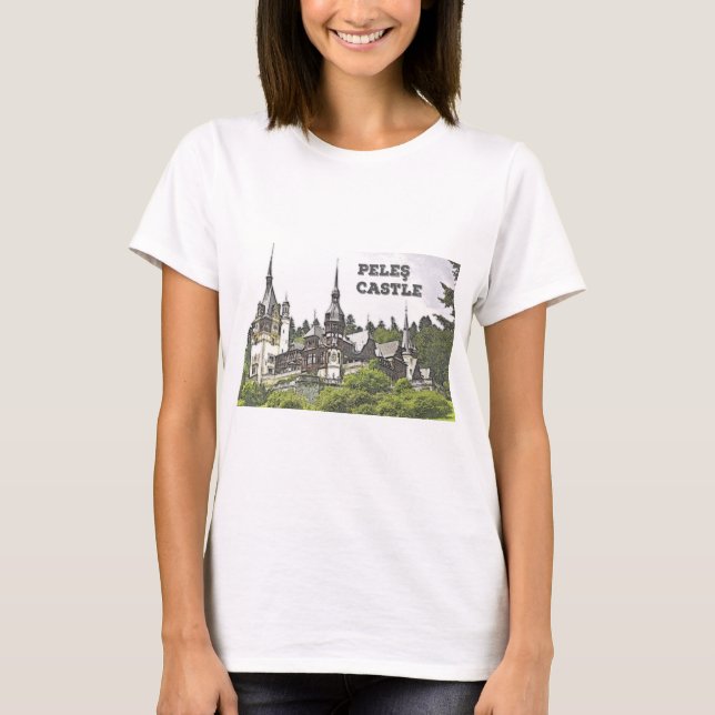Schloss Peles T-Shirt (Vorderseite)
