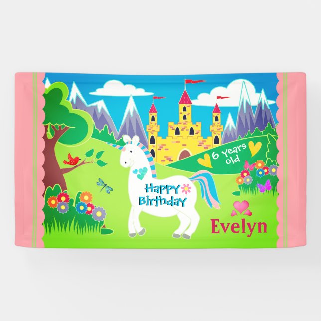 Schloss Personalisiert Banner (Horizontal)