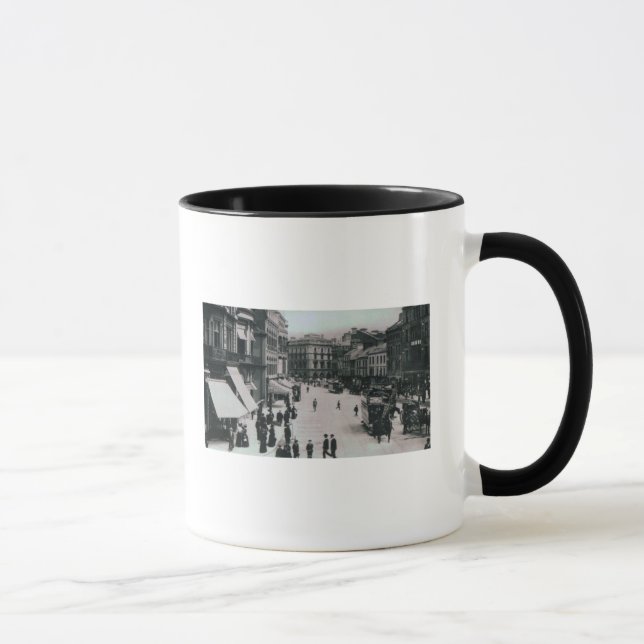 Schloss-Quadrat, Belfast, c.1902 Tasse (Rechts)