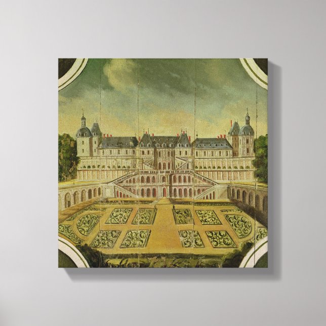 Schloss Saint-Germain-en-Laye Leinwanddruck (Vorderseite)