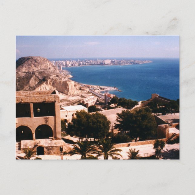 Schloss Santa Barbara Postkarte (Vorderseite)