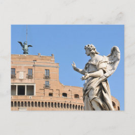 Schloss Sant'Angelo in Rom, Italien Postkarte