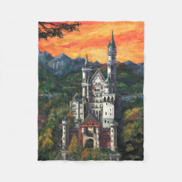 Schloss Schloss Neuschwanstein Fleecedecke