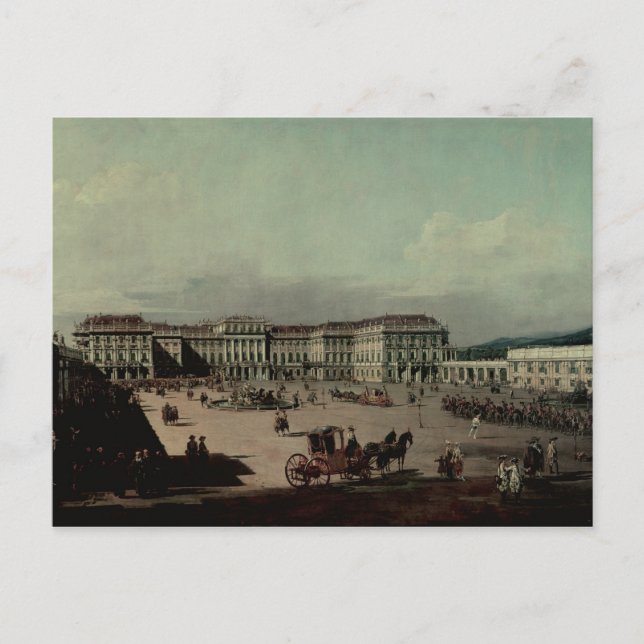 Schloss Schonbrunn, 1759-60 Postkarte (Vorderseite)