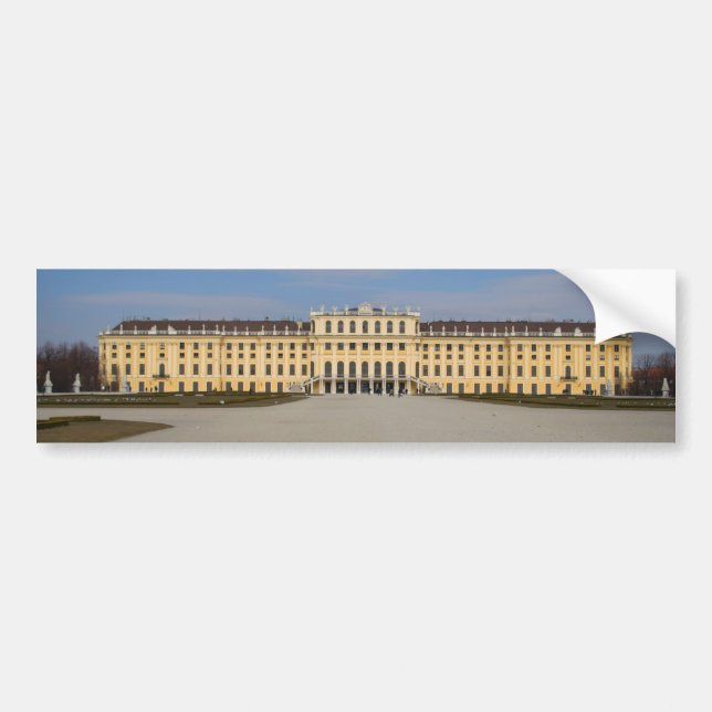 Schloss Schönbrunn Autoaufkleber (Vorne)