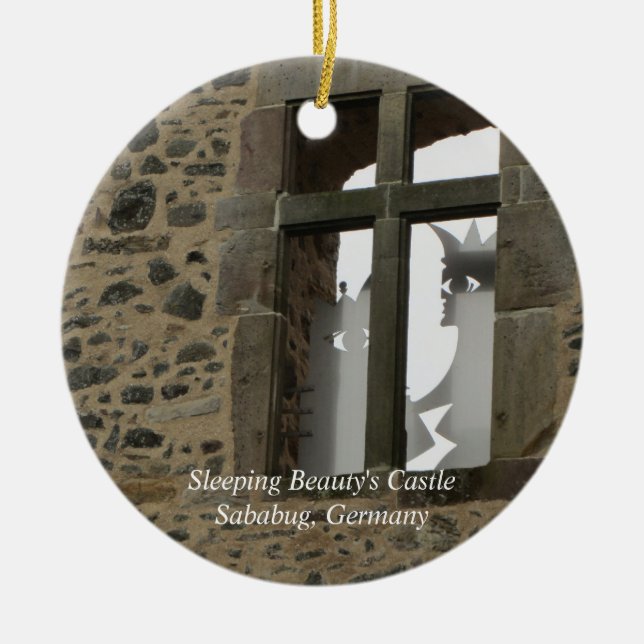 Schloss Schönheit Keramikornament (Vorne)