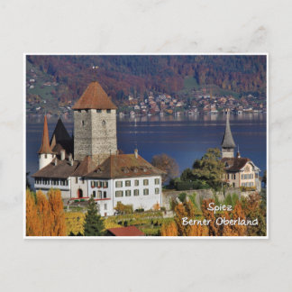 Schloss Spiez, Schweiz / Schloss Spiez, Schweiz Postkarte