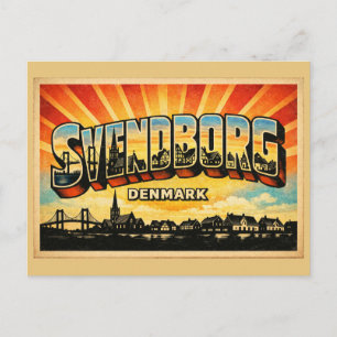 Schloss Svendborg Dänemark Postkarte