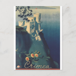 Schloss Swallows Nest Architektur Kunst Postkarte