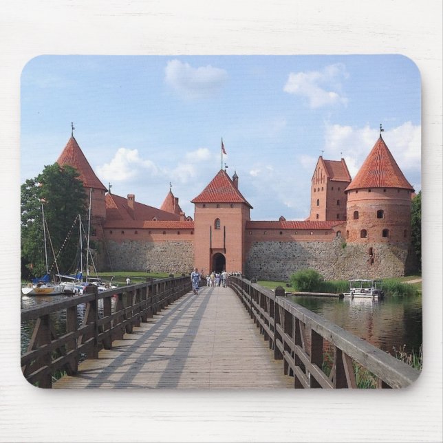 Schloss Trakai - Litauen — Mousepad (Vorne)