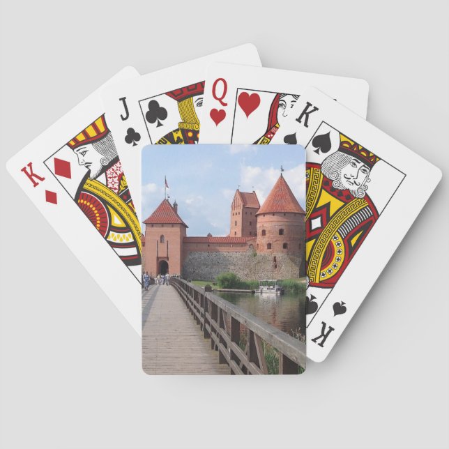 Schloss Trakai - LITAUEN — Spielkarten (Rückseite)