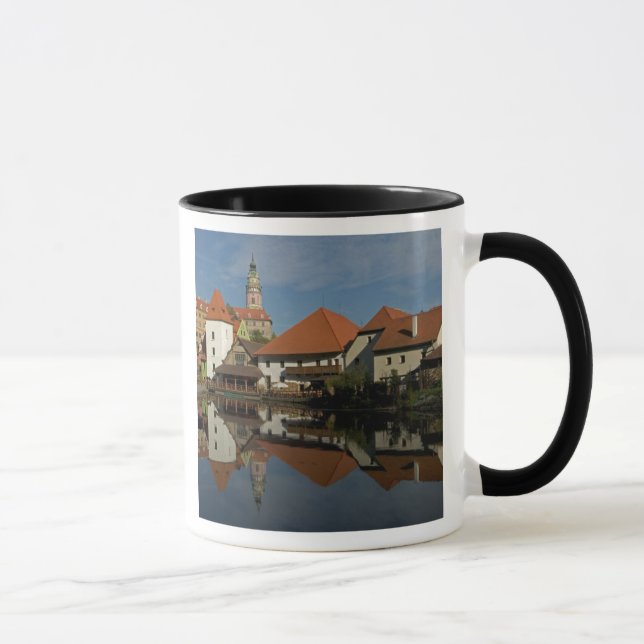 Schloss Turm, Moldau, Cesky Krumlov, Tasse (Rechts)
