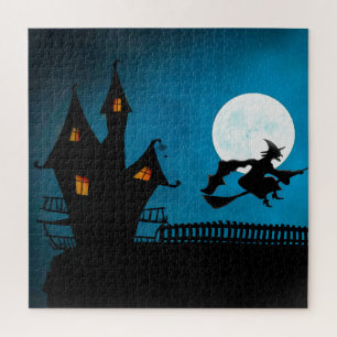 Schloss und Hexenpuzzle,676 Stk.