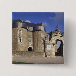 Schloss und Museum, Boulogne, Pas-de-Calais Button