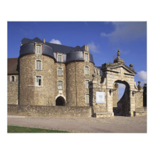 Schloss und Museum, Boulogne, Pas-de-Calais, Fotodruck