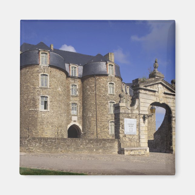Schloss und Museum, Boulogne, Pas-de-Calais, Magnet (Vorne)