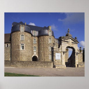 Schloss und Museum, Boulogne, Pas-de-Calais, Poster