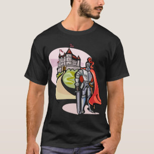 Schloss und Ritter T-Shirt