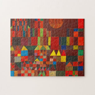 Schloss und Sonne, 1928 von Paul Klee