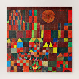 Schloss und Sonne, abstrakte Kunst von Paul Klee,
