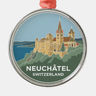 Schloss und Stiftskirche, Neuchâtel Ornament Aus Metall