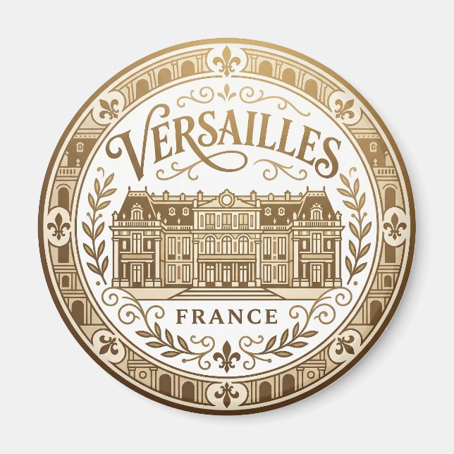 Schloss Versailles Frankreich Magnet (Vorne)