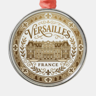 Schloss Versailles Frankreich Ornament Aus Metall