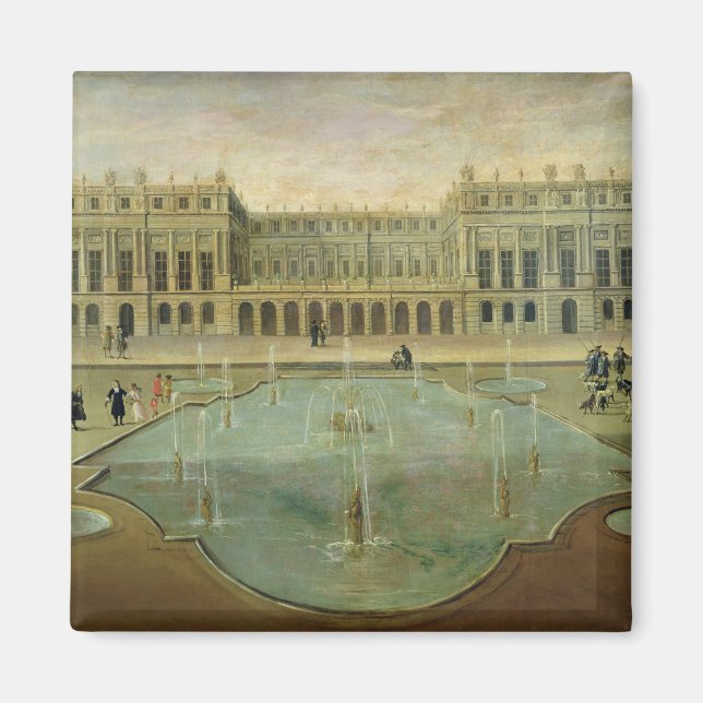 Schloss Versailles vom Garten Magnet (Vorne)