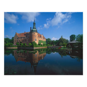 Schloss Vittskovle, Skane, Schweden Fotodruck