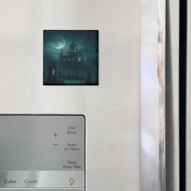 Schloss vom Necromancer Experiment Magnet (In Situ (Kühlschrank))