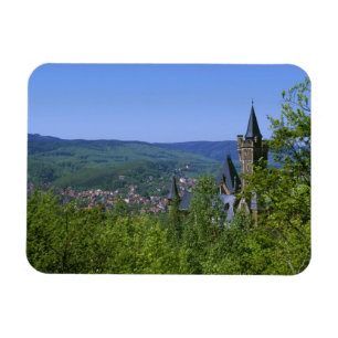 Schloss, Wernigerode, Sachsen-Anhalt, Deutschland Magnet