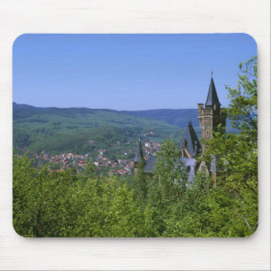 Schloss, Wernigerode, Sachsen-Anhalt, Deutschland Mousepad