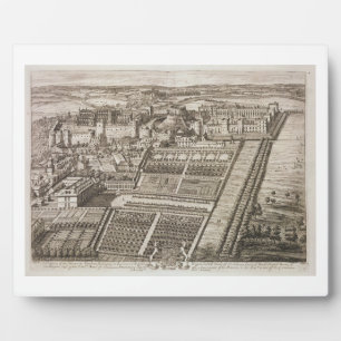 Schloss Windsor, in Gravur von Johannes Kip (c.165 Fotoplatte