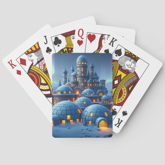 Schloss Winter Hearth Spielkarten (Rückseite)