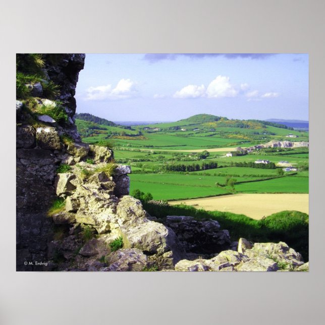 Schlossansicht Poster (Vorne)