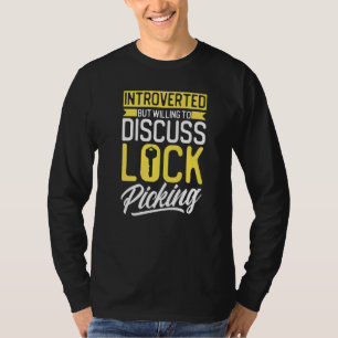Schlosser Dietrich Zitat Beruf Mitarbeiter Schloss T-Shirt