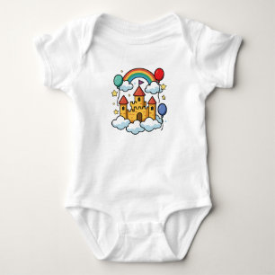 Schlösser in den Wolken bauen Baby Strampler