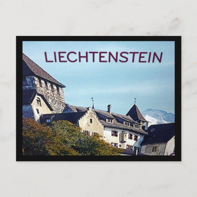 Schlossgrenze Postkarte (Vorderseite)