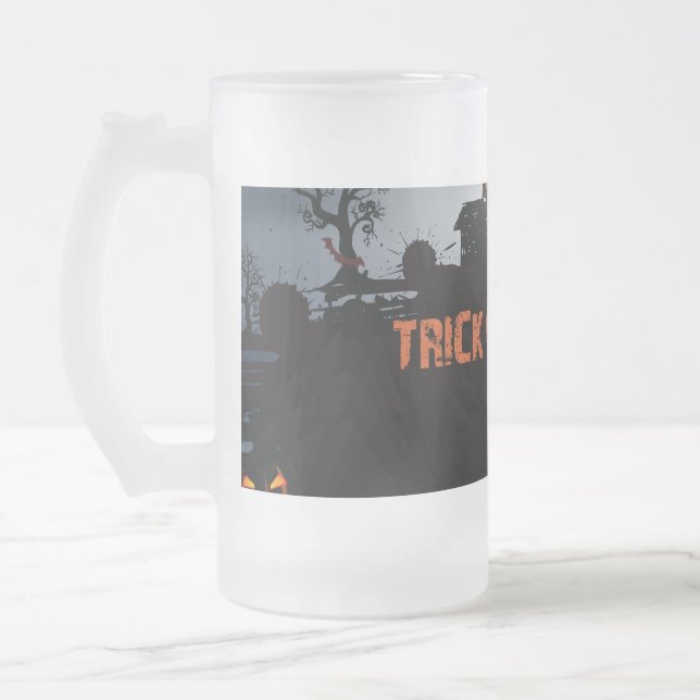 Schlosspark Mattglas Bierglas (Links)