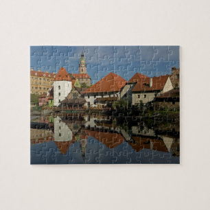 Schlossturm, Moldau, Cesky Krumlov,