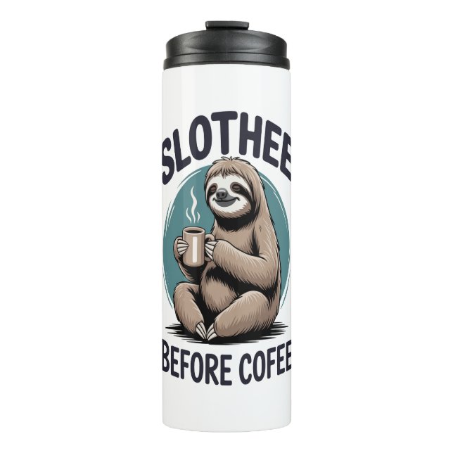 Schlucht vor Kaffeeveröffentlichung Thermosbecher (Vorderseite)