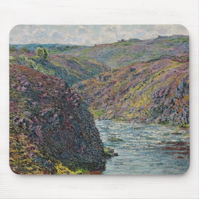 Schluchten Claude Monets | des Creuse Mousepad (Vorne)