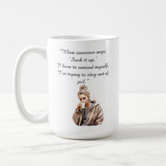 Schluck es runter kaffeetasse