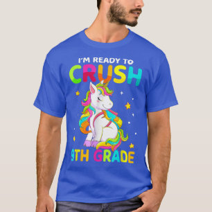 Schluckauf des 9. Grades Dabbing Einhorn Zurück zu T-Shirt