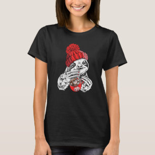 Schluckaufsatz heißes Schokoladengetränk T-Shirt