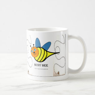 Schlückchen und Plan-Kaffeetasse-beschäftigte Kaffeetasse